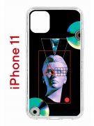 Чехол-накладка Apple iPhone 11 (580676) Kruche PRINT Future Look