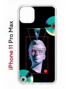 Чехол-накладка Apple iPhone 11 Pro Max (580662) Kruche PRINT Future Look