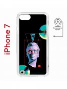 Чехол-накладка Apple iPhone 7 (598896) Kruche PRINT Future Look