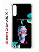Чехол-накладка Samsung Galaxy A50 2019 (583850) Kruche PRINT Future Look