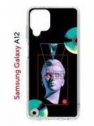 Чехол-накладка Samsung Galaxy A12 (594609) Kruche PRINT Future Look