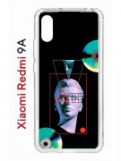 Чехол-накладка Xiaomi Redmi 9A (588935) Kruche PRINT Future Look