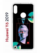 Чехол-накладка Huawei Y6 2019 (580675) Kruche PRINT Future Look
