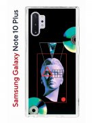Чехол-накладка Samsung Galaxy Note 10+ (580678) Kruche PRINT Future Look