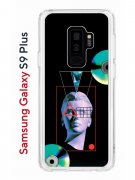 Чехол-накладка Samsung Galaxy S9 Plus (591403) Kruche PRINT Future Look