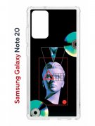 Чехол-накладка Samsung Galaxy Note 20 (588938) Kruche PRINT Future Look