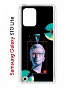 Чехол-накладка Samsung Galaxy S10 Lite (582683) Kruche PRINT Future Look