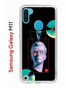Чехол-накладка Samsung Galaxy M11 (588927) Kruche PRINT Future Look