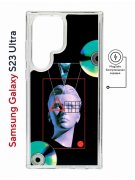 Чехол-накладка Samsung Galaxy S23 Ultra (634255) Kruche PRINT Future Look