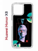 Чехол-накладка Huawei Honor X8 4G (638517) Kruche PRINT Future Look
