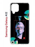 Чехол-накладка Samsung Galaxy A12 (608589) Kruche PRINT Future Look