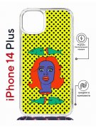 Чехол-накладка Apple iPhone 14 Plus (625962) Kruche PRINT Good Mood