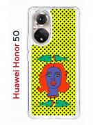 Чехол-накладка Huawei Honor 50 (610635) Kruche PRINT Good Mood