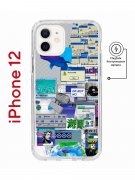 Чехол-накладка Apple iPhone 12  (598886) Kruche PRINT Ok But Not