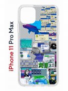 Чехол-накладка Apple iPhone 11 Pro Max (580662) Kruche PRINT Ok But Not