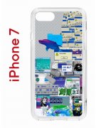 Чехол-накладка Apple iPhone 7 (580667) Kruche PRINT Ok But Not