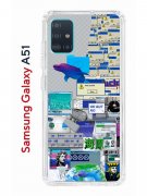 Чехол-накладка Samsung Galaxy A51 (582691) Kruche PRINT Ok But Not