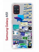 Чехол-накладка Samsung Galaxy A51 (582691) Kruche PRINT Ok But Not