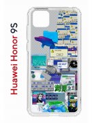 Чехол-накладка Huawei Honor 9S  (588929) Kruche PRINT Ok But Not