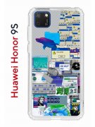 Чехол-накладка Huawei Honor 9S  (588929) Kruche PRINT Ok But Not