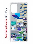 Чехол-накладка Samsung Galaxy S20 Plus (582686) Kruche PRINT Ok But Not