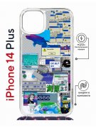 Чехол-накладка Apple iPhone 14 Plus (625962) Kruche PRINT Ok But Not