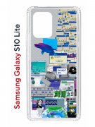 Чехол-накладка Samsung Galaxy S10 Lite (582683) Kruche PRINT Ok But Not
