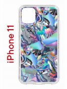 Чехол-накладка Apple iPhone 11 (580676) Kruche PRINT Plastic Fantastic
