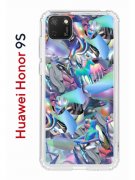 Чехол-накладка Huawei Honor 9S  (588929) Kruche PRINT Plastic Fantastic