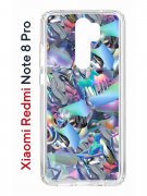 Чехол-накладка Xiaomi Redmi Note 8 Pro (585138) Kruche PRINT Plastic Fantastic