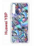 Чехол-накладка Huawei Y8P (588945) Kruche PRINT Plastic Fantastic