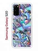 Чехол-накладка Samsung Galaxy S20 (582682) Kruche PRINT Plastic Fantastic