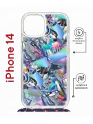 Чехол-накладка Apple iPhone 14  (625960) Kruche PRINT Plastic Fantastic