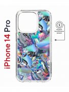 Чехол-накладка Apple iPhone 14 Pro (625964) Kruche PRINT Plastic Fantastic