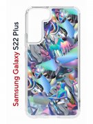 Чехол-накладка Samsung Galaxy S22 Plus (610634) Kruche PRINT Plastic Fantastic