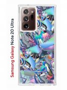 Чехол-накладка Samsung Galaxy Note 20 Ultra (588944) Kruche PRINT Plastic Fantastic