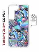 Чехол-накладка Samsung Galaxy S22 Plus (638519) Kruche PRINT Plastic Fantastic