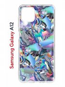 Чехол-накладка Samsung Galaxy A12 (608589) Kruche PRINT Plastic Fantastic