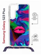 Чехол-накладка Samsung Galaxy S23 Plus (638526) Kruche PRINT Poison Lips