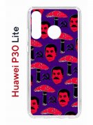 Чехол-накладка Huawei P30 Lite (585137) Kruche PRINT Диктатура