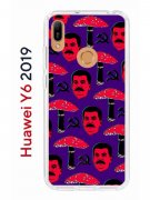 Чехол-накладка Huawei Y6 2019 (580675) Kruche PRINT Диктатура