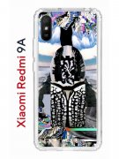 Чехол-накладка Xiaomi Redmi 9A (588935) Kruche PRINT Черное Море