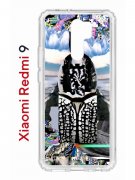 Чехол-накладка Xiaomi Redmi 9 (588934) Kruche PRINT Черное Море