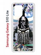 Чехол-накладка Samsung Galaxy S10 Lite (582683) Kruche PRINT Черное Море