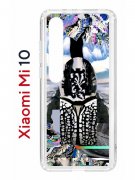 Чехол-накладка Xiaomi Mi 10 (593959) Kruche PRINT Черное Море