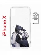 Чехол-накладка Apple iPhone X (598892) Kruche PRINT 2D