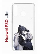 Чехол-накладка Huawei P30 Lite (585137) Kruche PRINT 2D