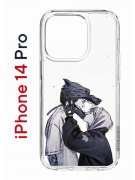Чехол-накладка Apple iPhone 14 Pro (625958) Kruche PRINT 2D