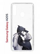 Чехол-накладка Samsung Galaxy A20S (588937) Kruche PRINT 2D