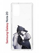 Чехол-накладка Samsung Galaxy Note 20 (588938) Kruche PRINT 2D